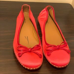 🛍️Marc Jacobs satin red flats